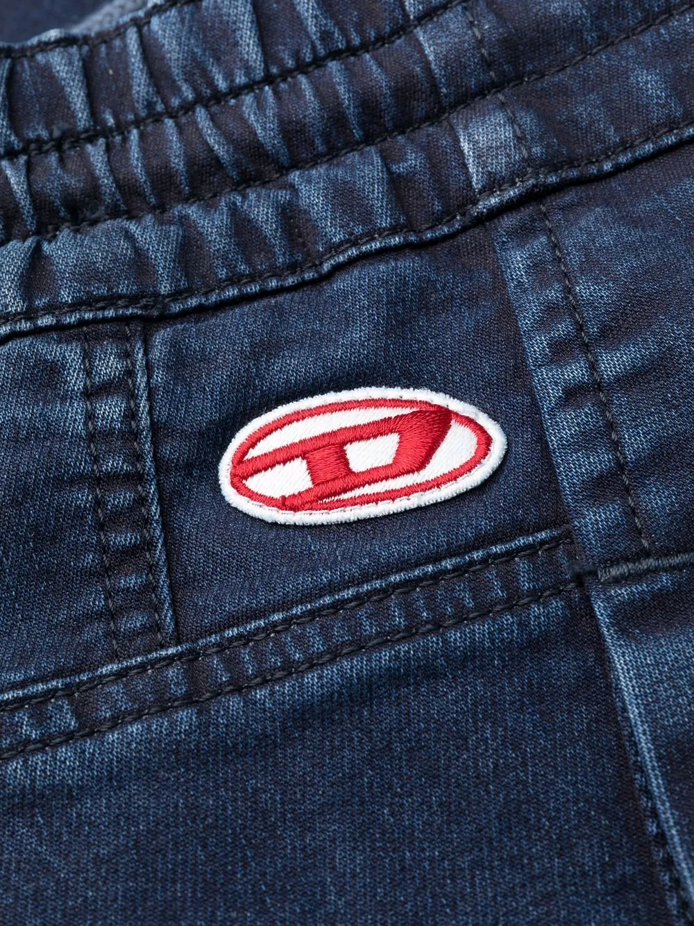 diesel logo刺绣牛仔裤 图 6