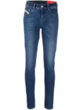 Diesel 2017 Slandy 09C21 skinny jeans - Blue
