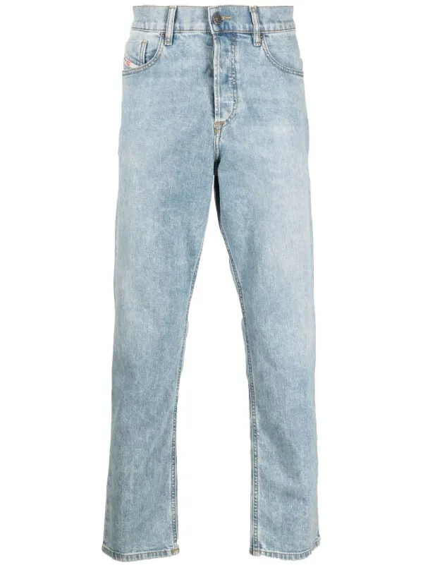 Diesel Cropped straight-leg Jeans 