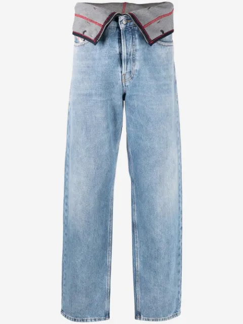 Diesel jeans tapered con detalles