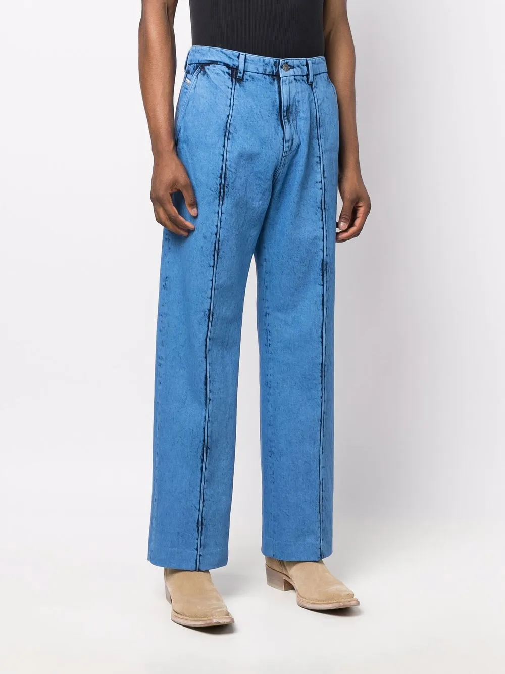 diesel d-chino 直筒牛仔裤 图 3