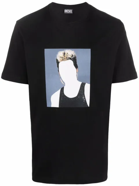 Diesel T-Shirt mit grafischem Print