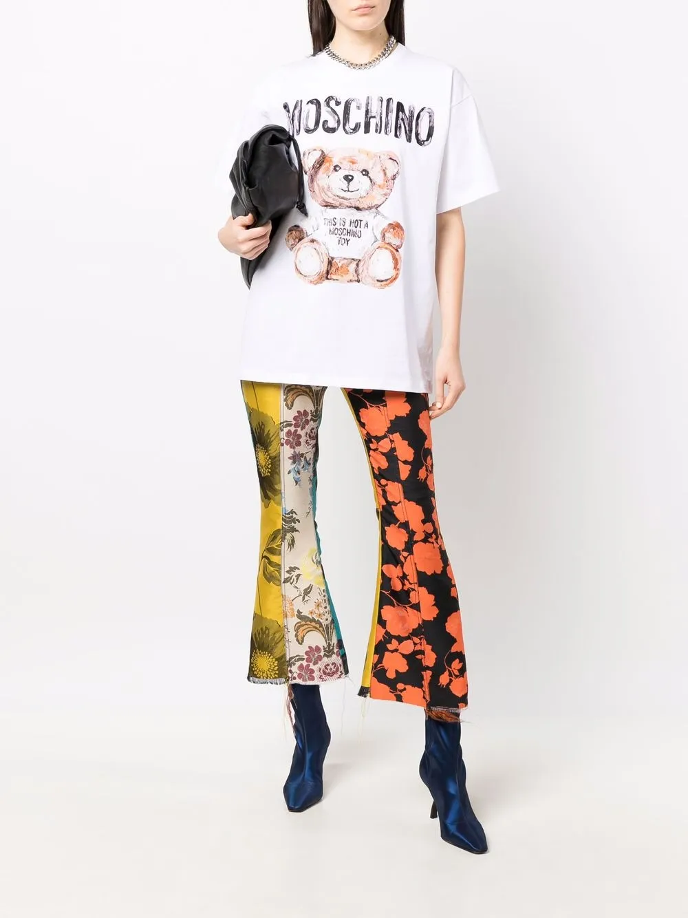 фото Moschino футболка с логотипом