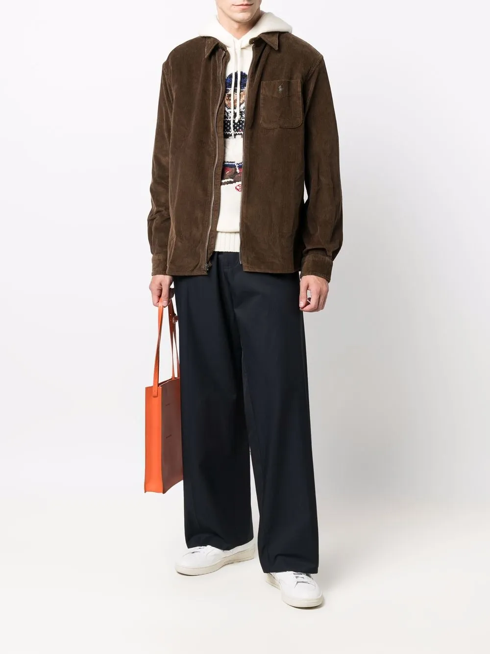 фото Polo ralph lauren вельветовая куртка polo pony