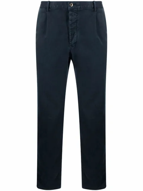 Incotex slim-cut chino trousers
