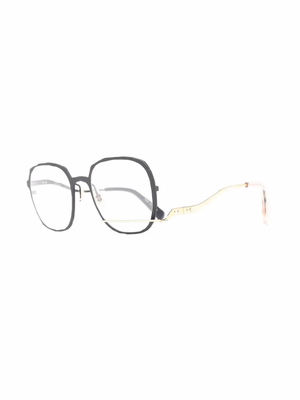MASAHIROMARUYAMA asymmetrical round-frame glasses | Men | Image 2