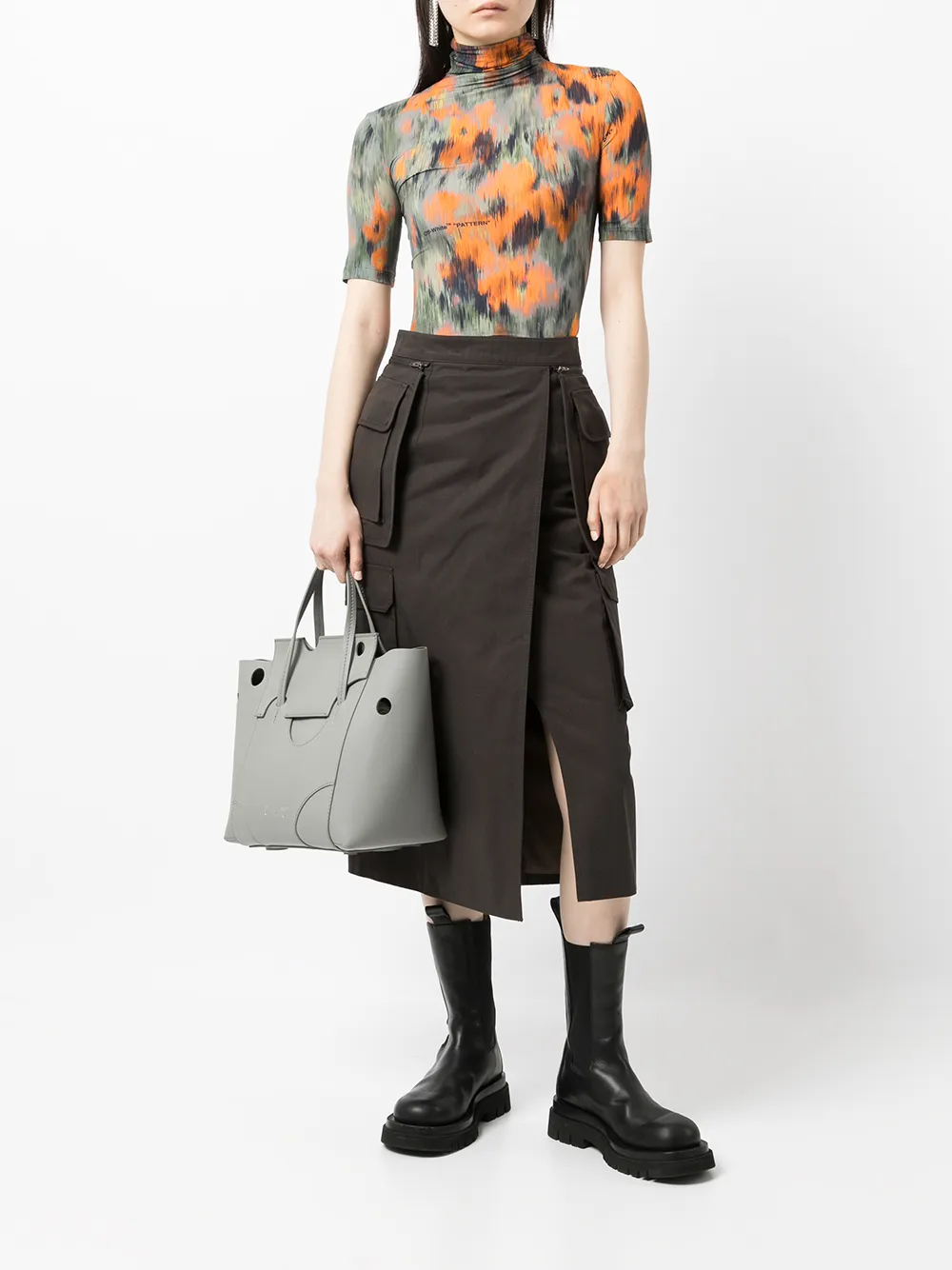 фото Off-white сумка-тоут burrow-32