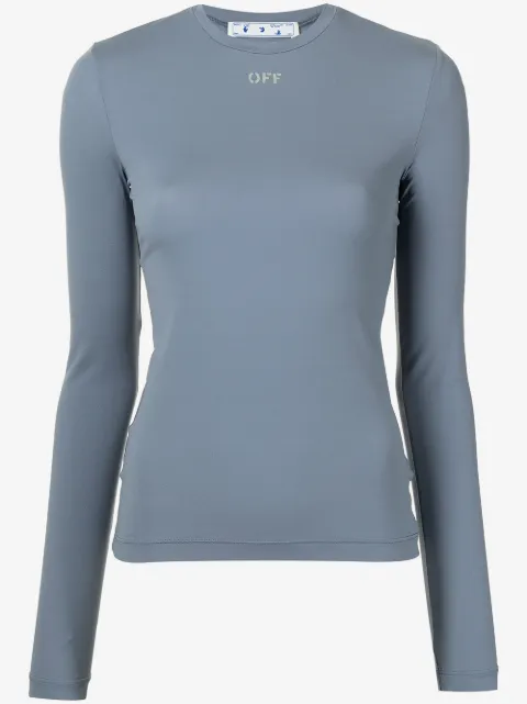 Off-White Off-print long-sleeve top