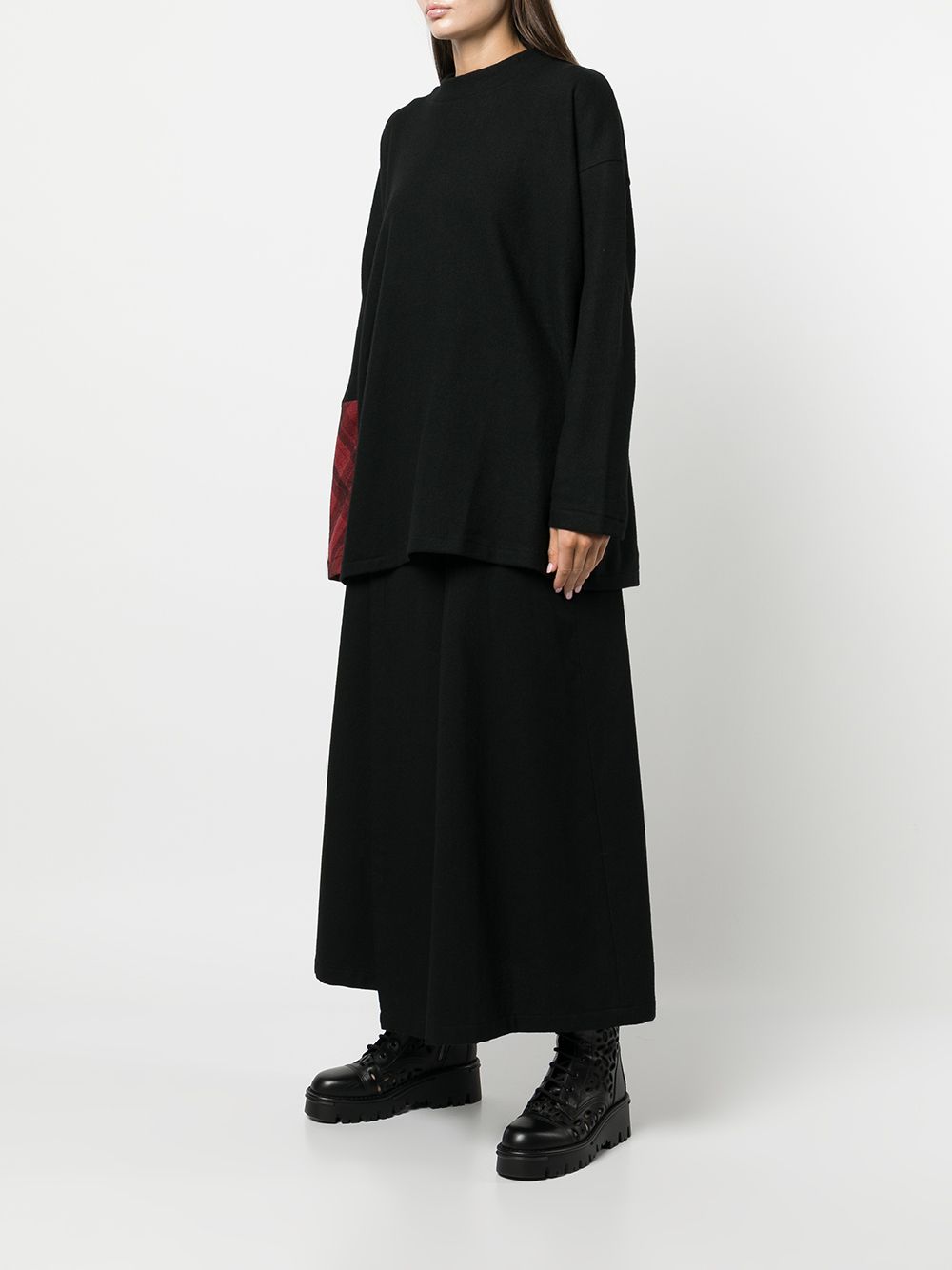 фото Yohji yamamoto топ с длинными рукавами