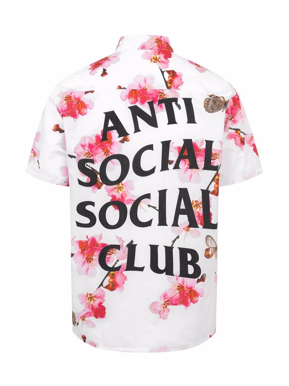 фото Anti social social club woody button-up shirt