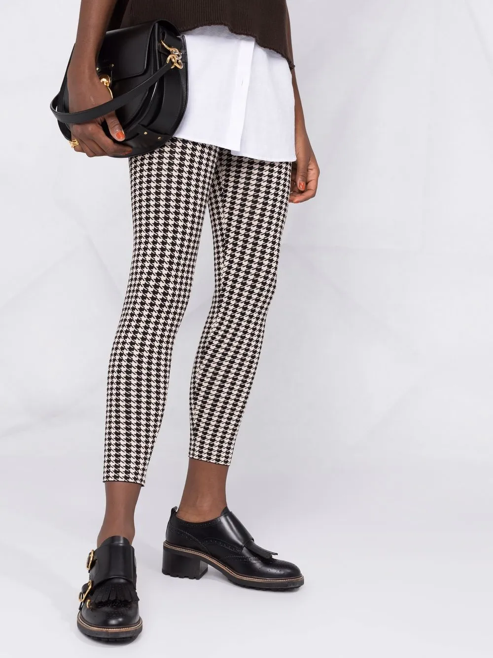 SANDRO Houndstooth ankle-length 