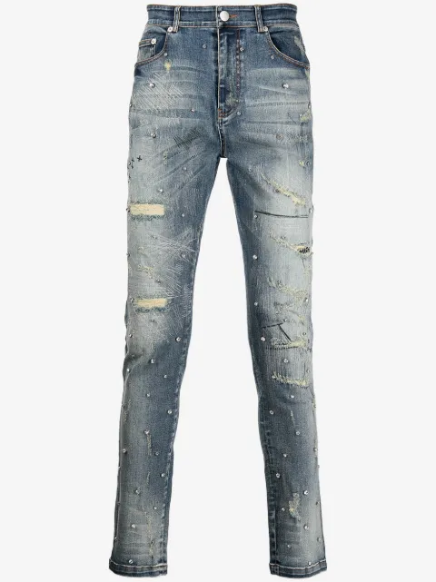 God's Masterful Children Shadow ripped jeans