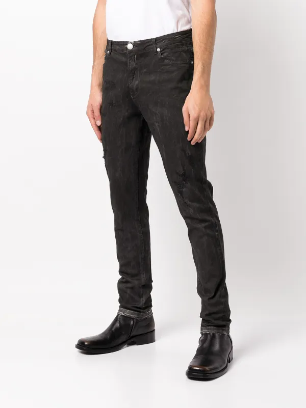 God's Masterful Children Shadow Skinny Jeans Black FARFETCH PH