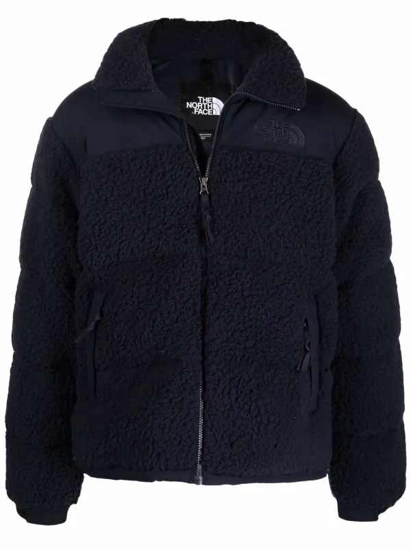 fleece puffer jacket