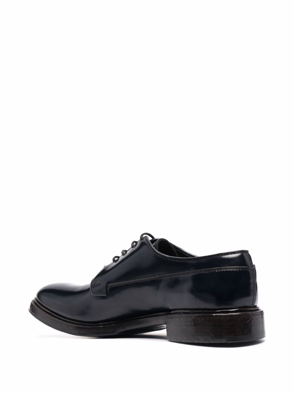 Premiata Lace-up Leather Derby Shoes In Black | ModeSens