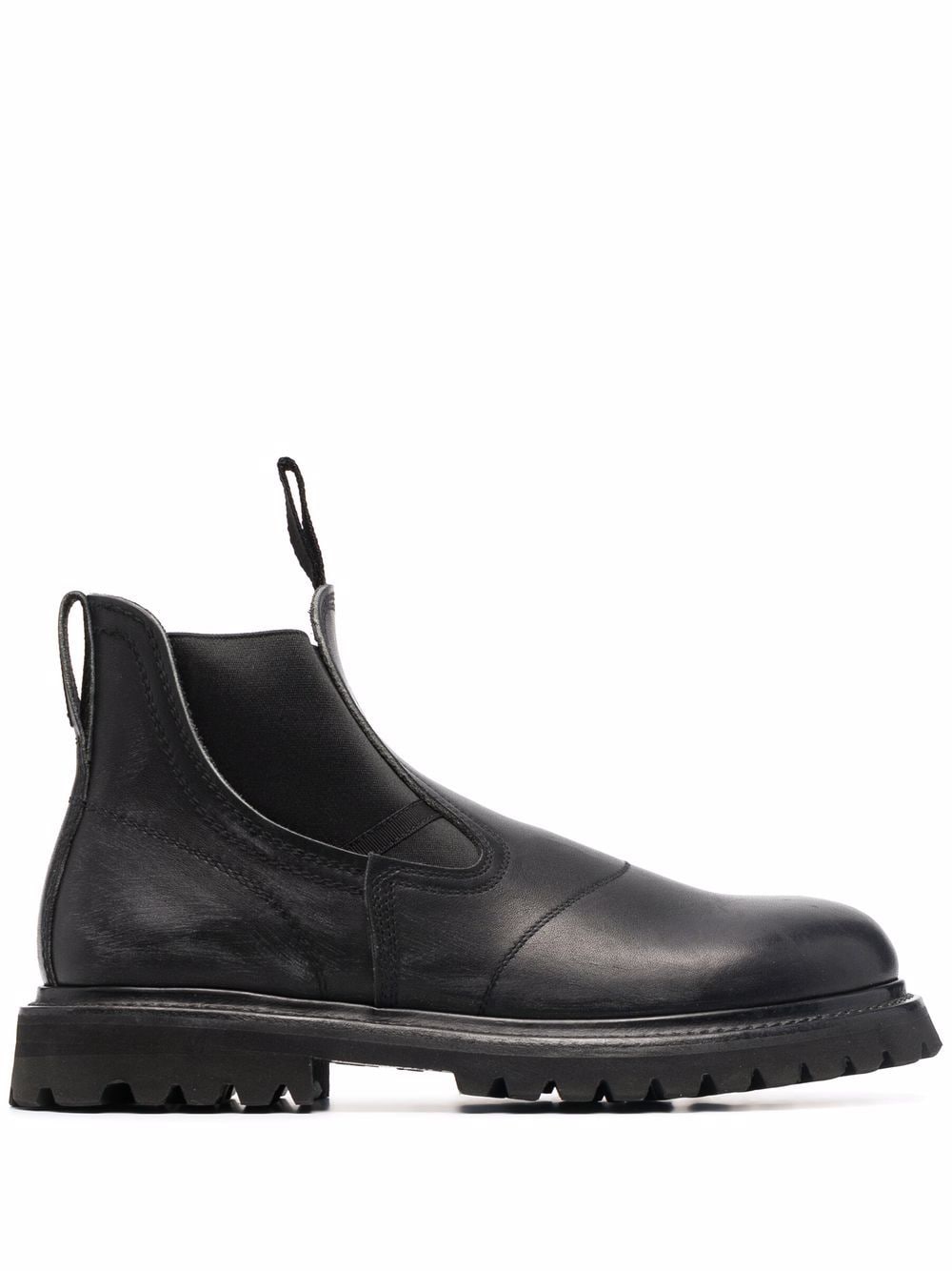 Premiata ankle-length Leather Chelsea Boots - Farfetch