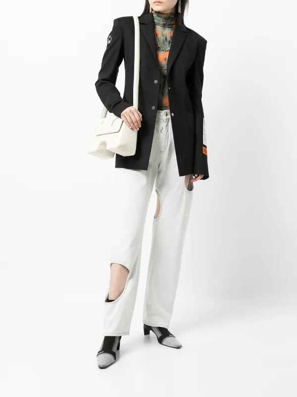 off white burrow bolsa