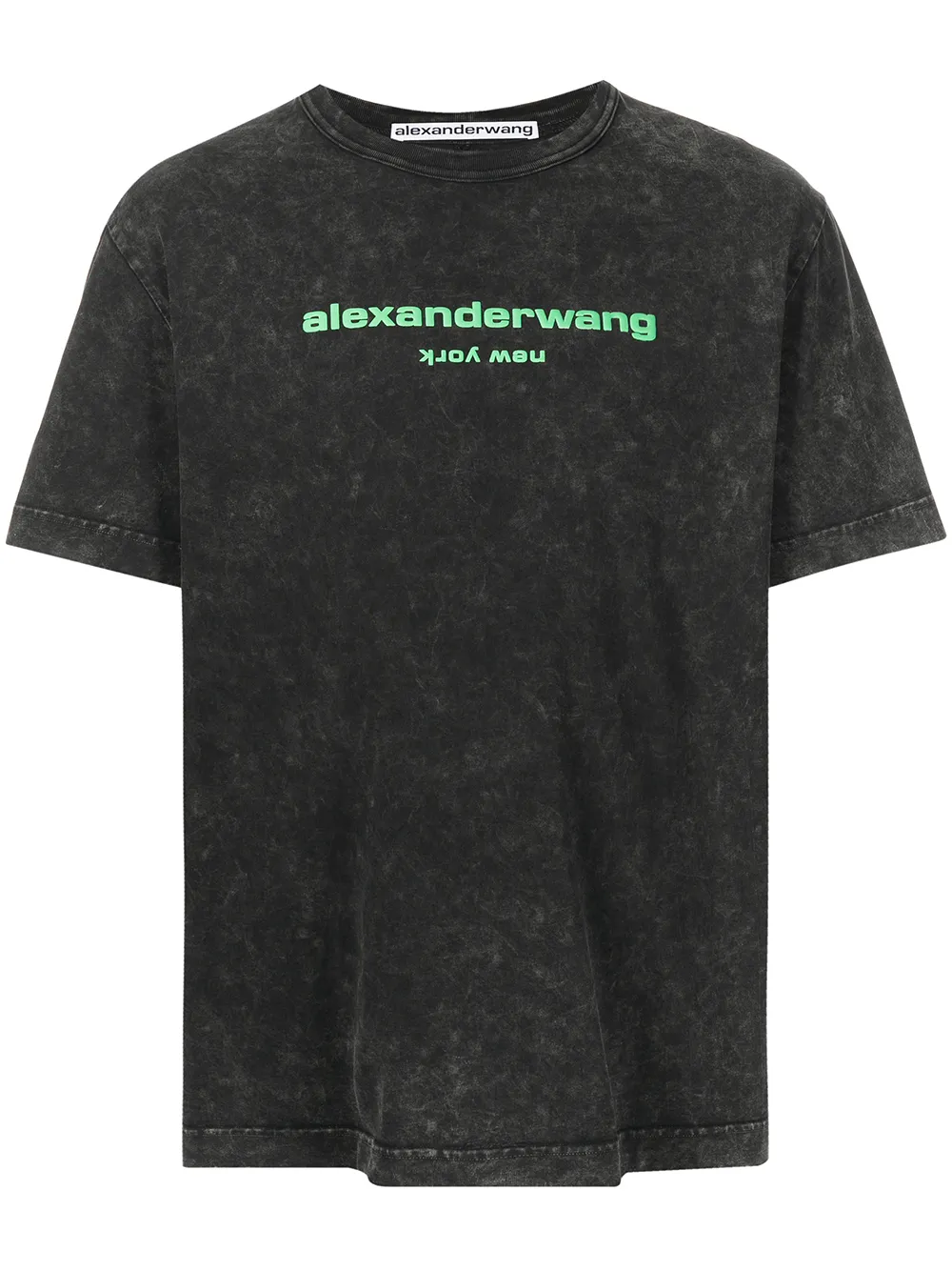 Alexander Logo Print Acid T-shirt - Farfetch