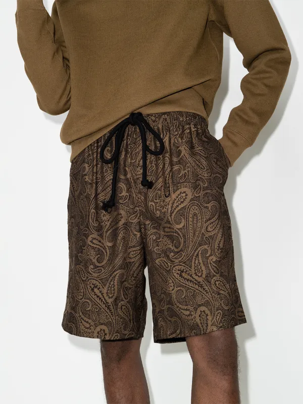 COMMAS Bermuda Shorts Met paisley-print 