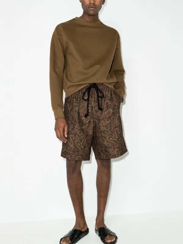 COMMAS Bermuda Shorts Met paisley-print 