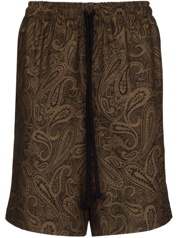COMMAS Bermuda Shorts Met paisley-print 