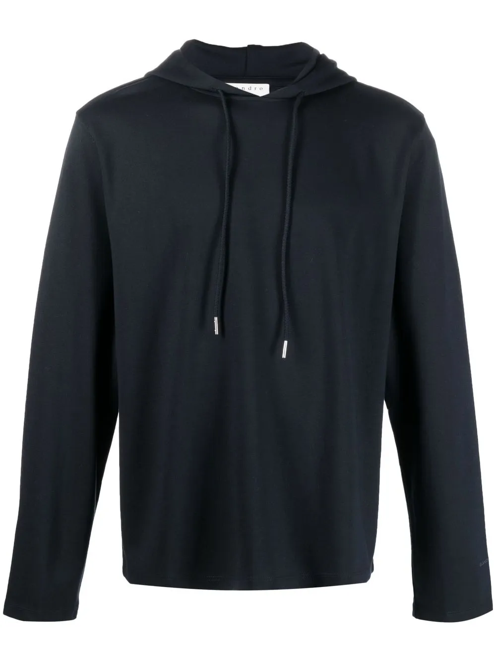 

SANDRO long-sleeved hoodie - Blue