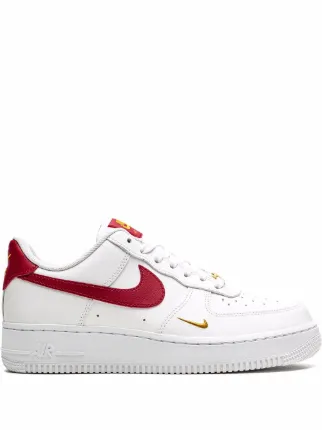 air force 1 white grey red
