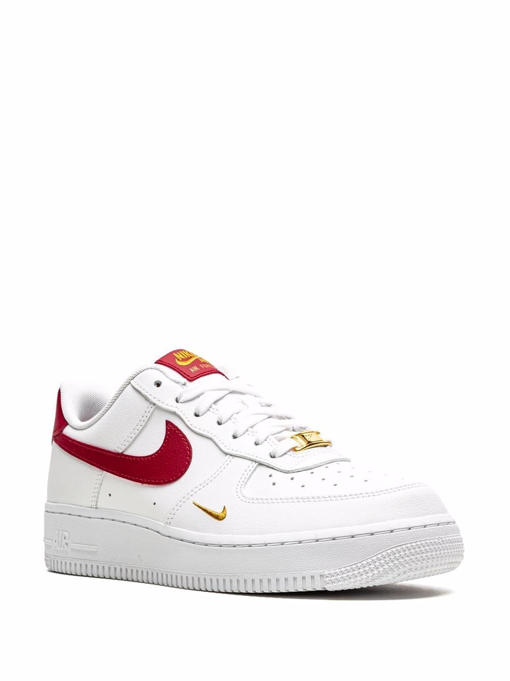 Image 2 of Nike Air Force 1 Low Essential "White/Gym Red" sneakers