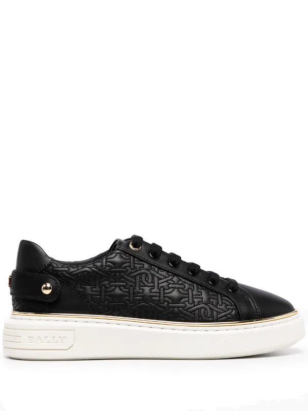 Bally Malya monogram quilted Sneakers Farfetch