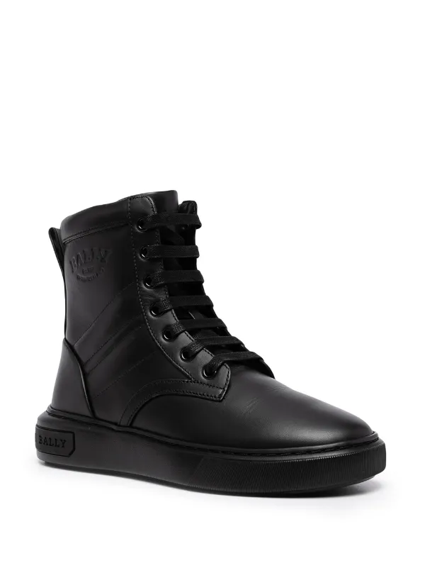 Bally high top shoes best sale