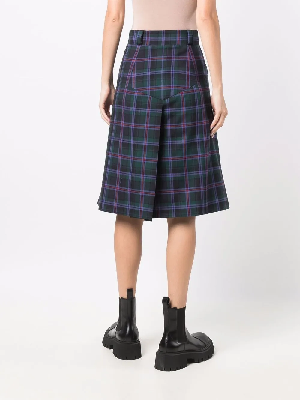 Vivienne Westwood check-print Midi Skirt - Farfetch