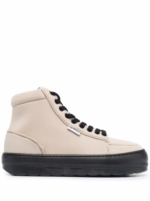 Sunnei chunky-sole high top sneakers