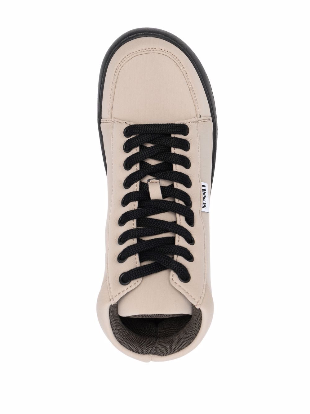 Shop Sunnei Chunky-sole High Top Sneakers In Neutrals