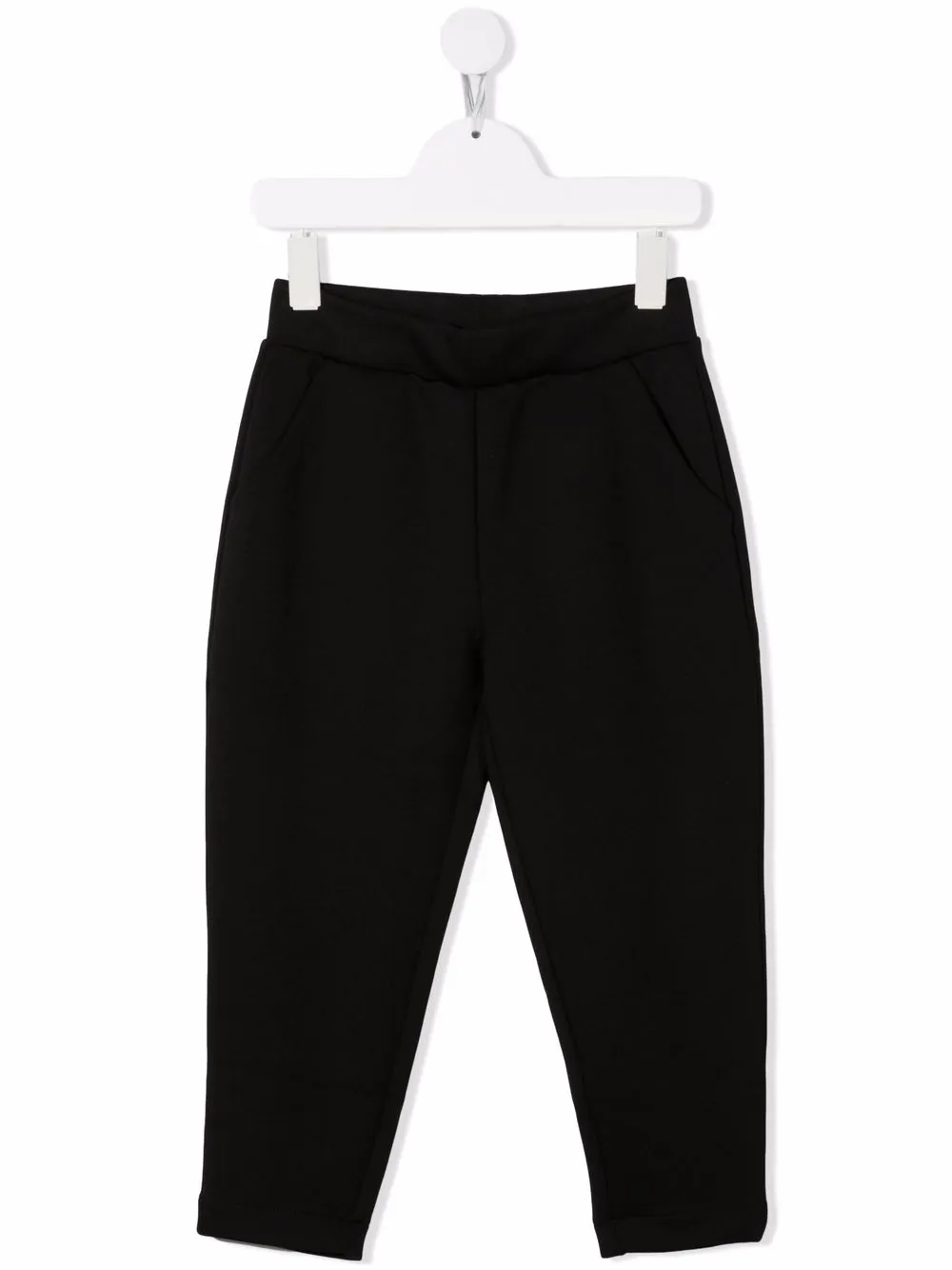 

Ferrari Kids logo-tape cotton track pants - Black