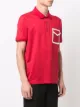 Ferrari contrasting ribbon polo shirt