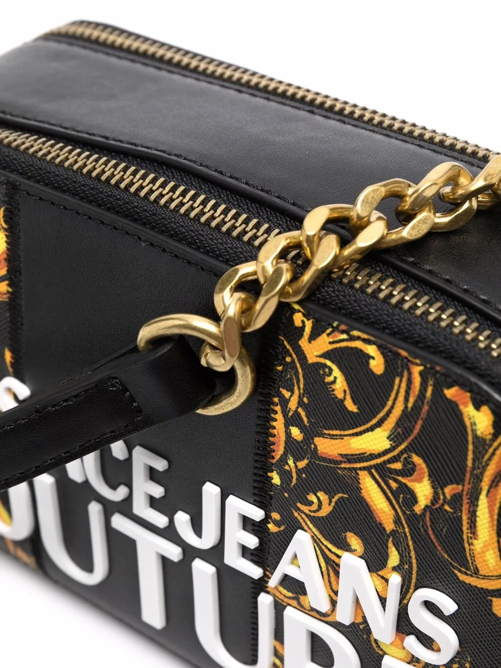 фото Versace jeans couture сумка через плечо с принтом baroque