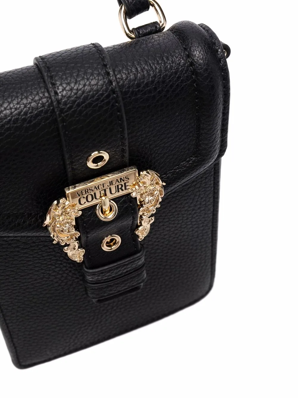 фото Versace jeans couture мини-сумка с пряжкой