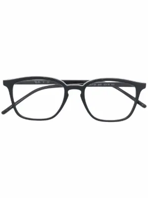 Ray-Ban RB5397 スクエア眼鏡フレーム | ブラック | FARFETCH JP