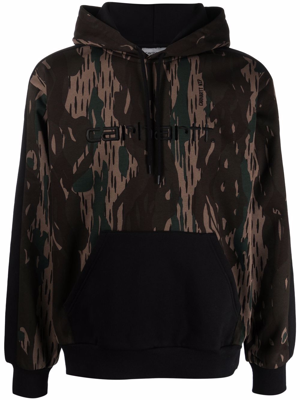 Carhartt WIP camouflage-pattern Embroidered Logo Hoodie - Farfetch