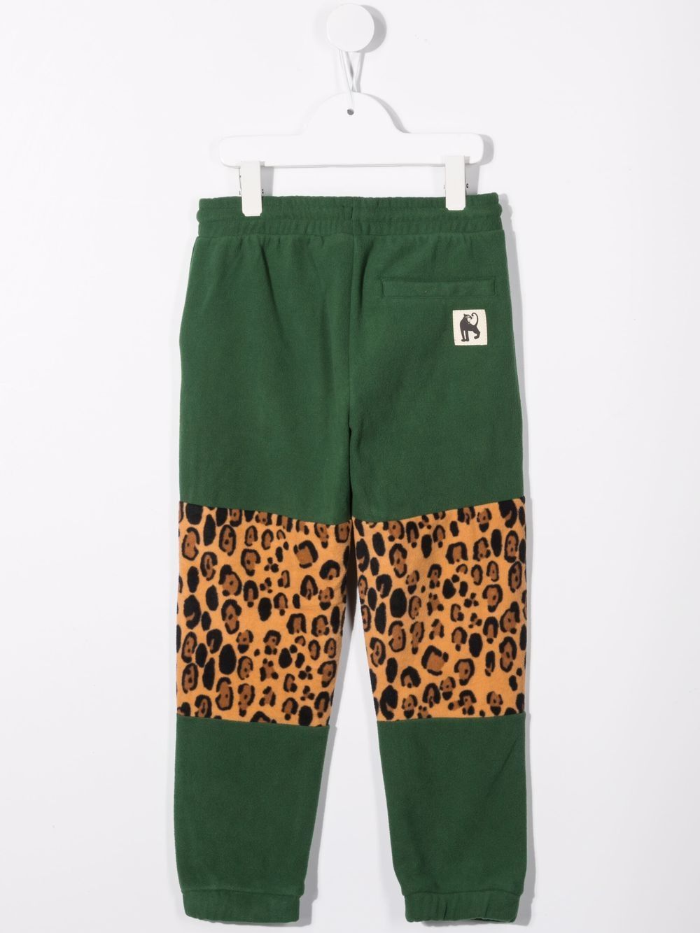 фото Mini rodini спортивные брюки с леопардовым принтом