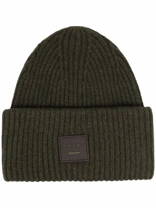 farfetch acne beanie