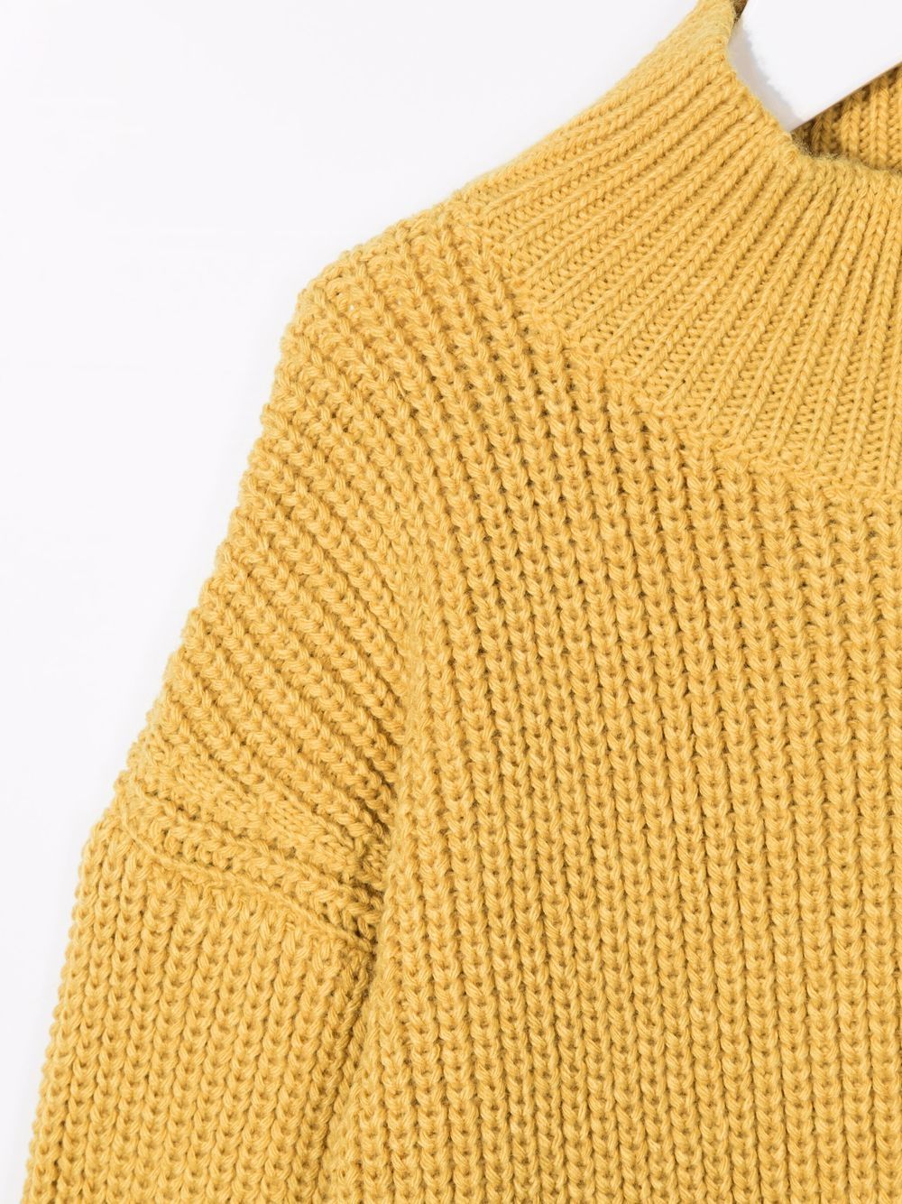 фото Miss grant kids purl-knit drop-shoulder jumper