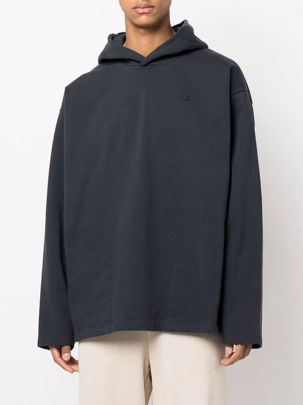 Acne Studios face-motif Hoodie - Farfetch