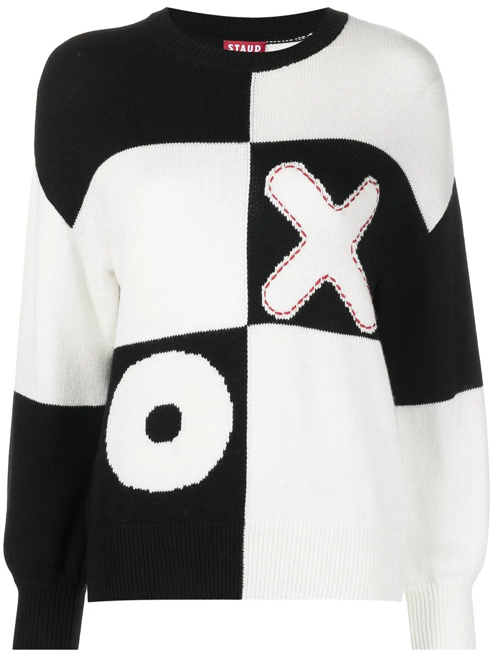 STAUD джемпер с узором