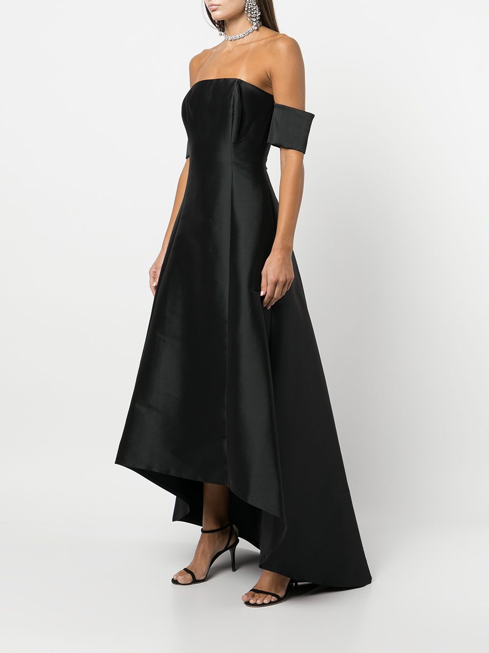 Sachin & Babi Agyness Hi-Lo Strapless Gown - Farfetch