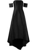 Sachin & Babi Agyness Hi-Lo strapless gown - Black