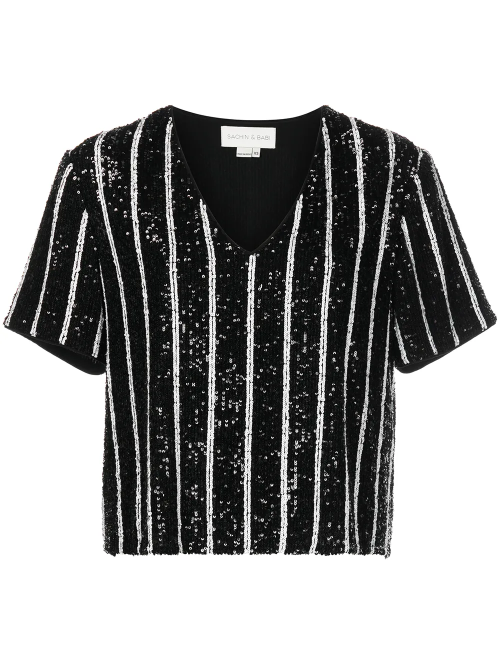 Sachin & Babi Bette sequin-embellished T-shirt