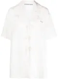 Alexander Wang jacquard pajama-style shirt - White