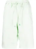 Alexander Wang drawstring pyjama shorts - Green