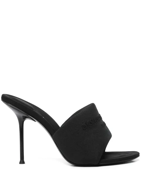 Alexander Wang logo-embroidered Sienna mules